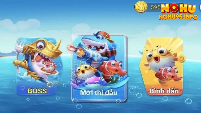 Nhiều chế độ bắn cá hấp dẫn phù hợp với mọi bet thủ